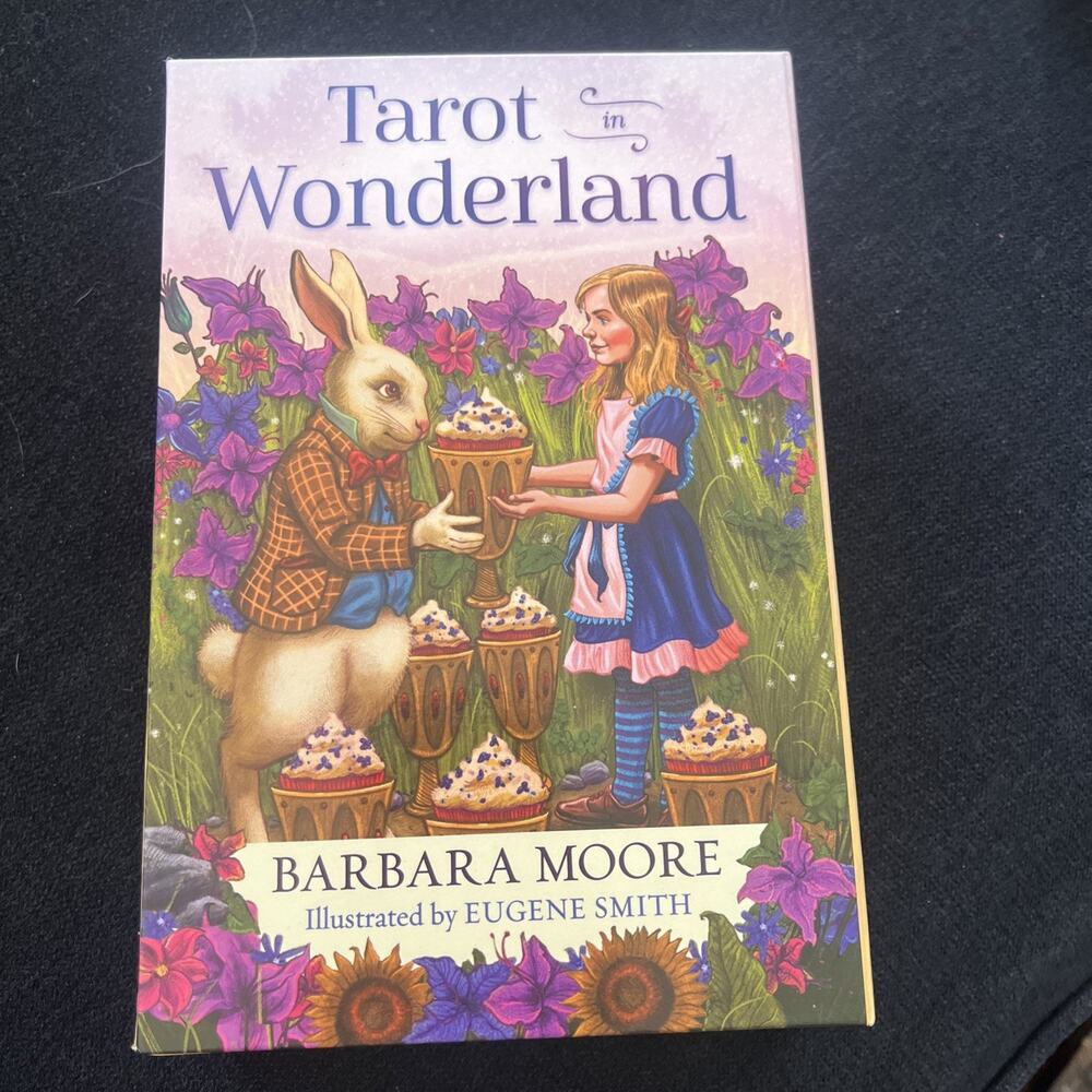 Tarot in Wonderland Barbara Moore Alice In Wonderland Complete W/Guidebook